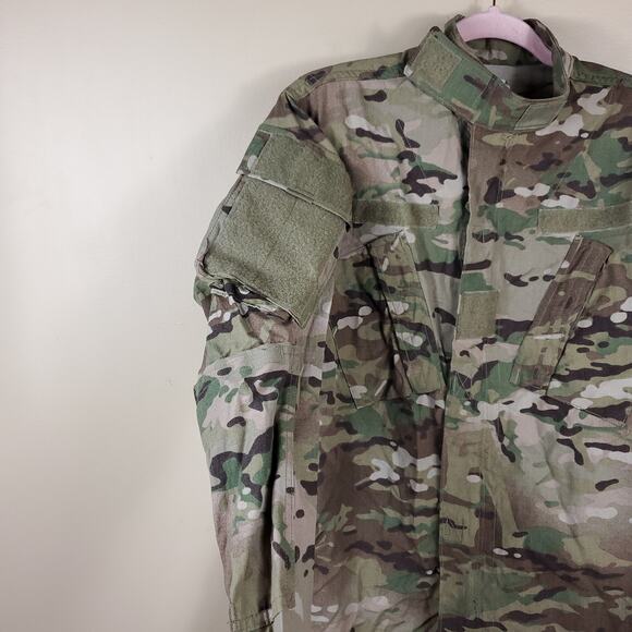 Army Surplus Combat Multicam Camo Uniform Jacket Flame Resistant Size S Long - Picture 4 of 12